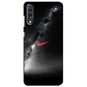 Чехол для Samsung Galaxy A70 2019 (A705F) - с принтом Найк (AlphaPrint) (Найк красный)