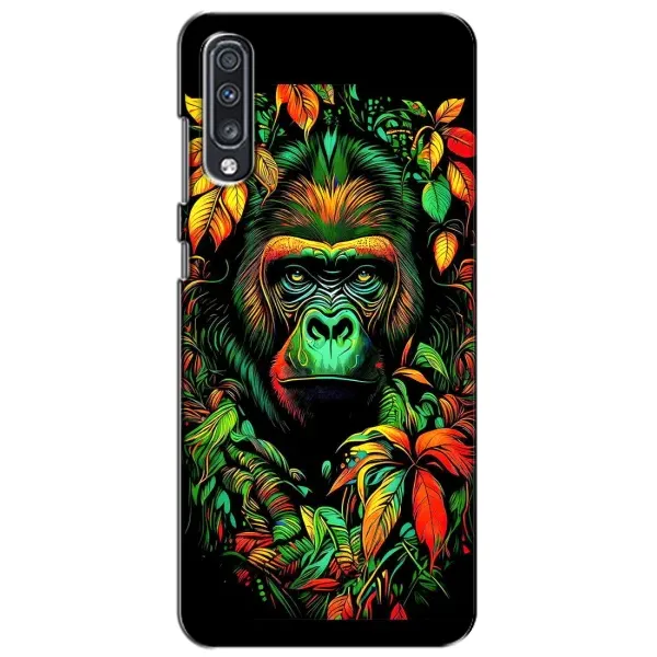 Чехол с принтом «Обезьяна в тропиках» для Samsung Galaxy A70 2019 (A705F)
