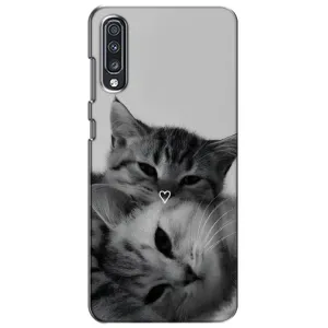 Чохол з малюнком кіт на Samsung Galaxy A70 2019 (A705F) (Пара котів)