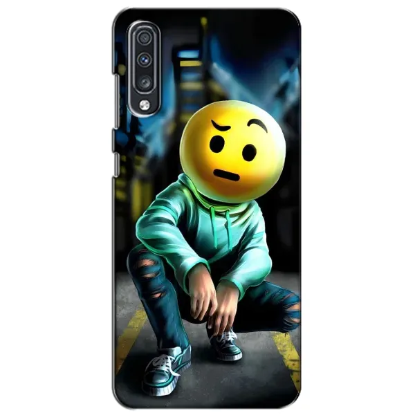Чехол с принтом «Парень смайл» для Samsung Galaxy A70 2019 (A705F) Чехол с принтом «Парень смайл» для Samsung Galaxy A70 2019 (A705F)