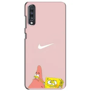 Чехол с принтом «Патрик и Губка» для Samsung Galaxy A70 2019 (A705F)