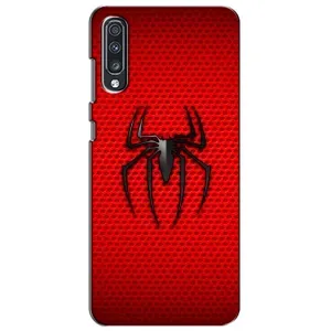 Чехол с человеком пауком для Samsung Galaxy A70 2019 (A705F) - (AlphaPrint) (Паук Марвел)