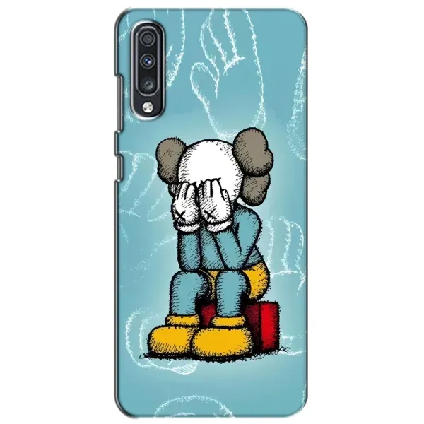 Чехол с принтом «Плач Bearbrick» для Samsung Galaxy A70 2019 (A705F)
