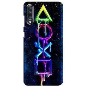 Чехлы с тематикой Киберспорт для Samsung Galaxy A70 2019 (A705F) (VPrint) (Pleystation лого)