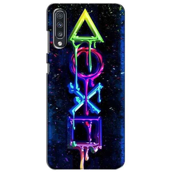 Чехол с принтом «Pleystation лого» для Samsung Galaxy A70 2019 (A705F) Чехол с принтом «Pleystation лого» для Samsung Galaxy A70 2019 (A705F)