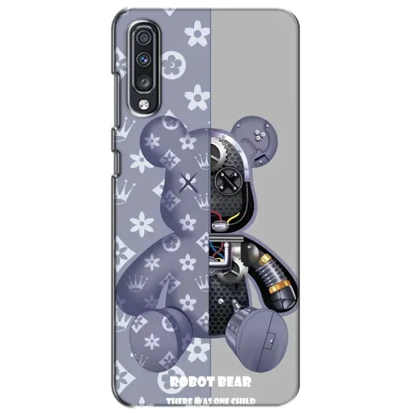 Чохол з принтом «Робот Медведик» для Samsung Galaxy A70 2019 (A705F)
