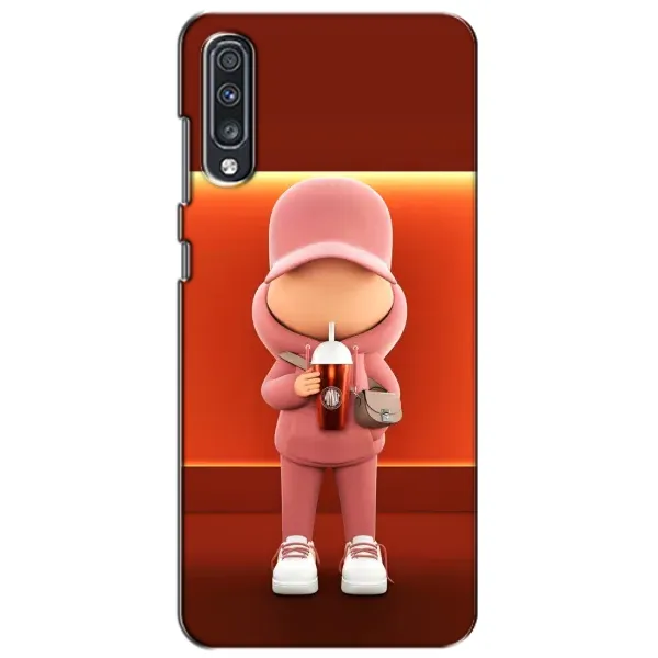 Чохол з принтом «З Кавою» для Samsung Galaxy A70 2019 (A705F)
