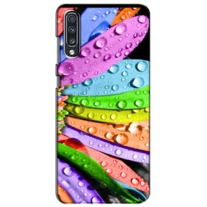 Чехлы (ART) Цветы на Samsung Galaxy A70 2019 (A705F) (VPrint) (Семицветик)