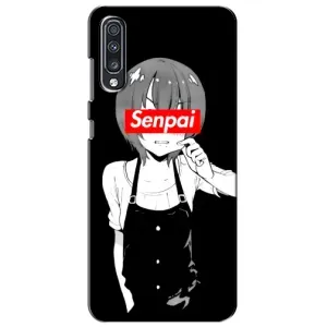 Чехлы Персонажи Аниме Наруто для Samsung Galaxy A70 2019 (A705F) (AlphaPrint) (Senpai)