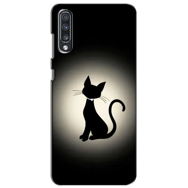Чехол с принтом «Силуэт котика» для Samsung Galaxy A70 2019 (A705F) Чехол с принтом «Силуэт котика» для Samsung Galaxy A70 2019 (A705F)