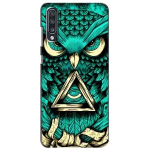 Чехол с птицами на Samsung Galaxy A70 2019 (A705F) (VPrint) (Сова с глазом)
