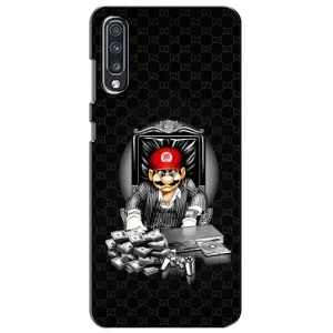 Чехлы с крутыми принтами для Samsung Galaxy A70 2019 (A705F) - (PREMIUMPrint) (Супер Марио)