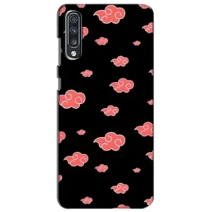 Чехлы Персонажи Аниме Наруто для Samsung Galaxy A70 2019 (A705F) (AlphaPrint) (Тучки Аниме)