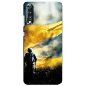 Украинские, патриотические Чехлы для Самсунг А70 (2019) (Война)