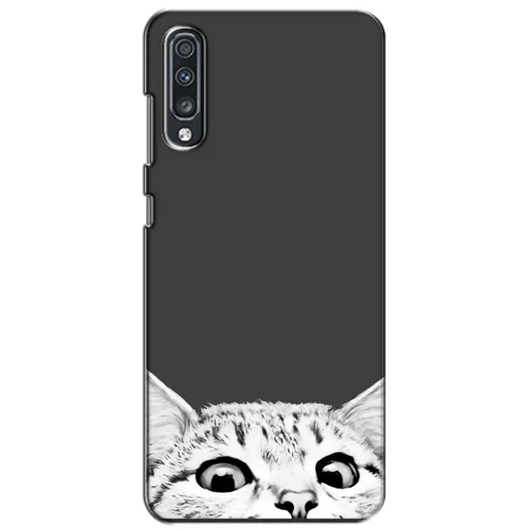Чохол з принтом «Виглядає котик» для Samsung Galaxy A70 2019 (A705F) Чохол з принтом «Виглядає котик» для Samsung Galaxy A70 2019 (A705F)