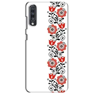Чехол для Патриота Украины Samsung Galaxy A70 2019 (A705F) - (AlphaPrint) (Яркая вишиванка)