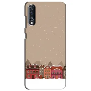 Новогодние, Праздничные Чехлы для Samsung Galaxy A70 2019 (A705F) - 2024 год (Зимний город)