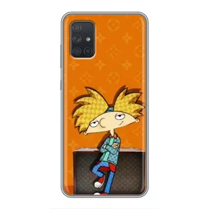 Бренднові Чохли для Samsung Galaxy A71 (A715) - (PREMIUMPrint) (Арнольд)