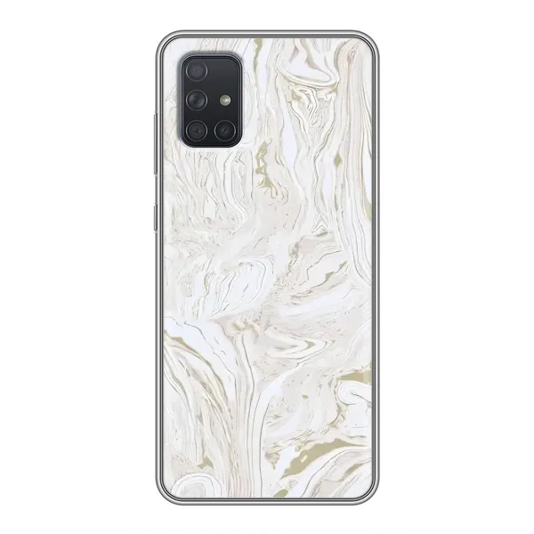 Чехол с принтом «Белый мрамор» для Samsung Galaxy A71 (A715) Чехол с принтом «Белый мрамор» для Samsung Galaxy A71 (A715)
