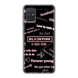 Чохол з музикальним гуртом для Samsung Galaxy A71 (A715) (BLACKPINK)