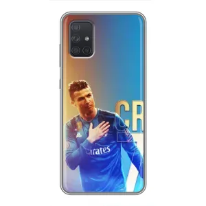 Чехол Криштиану Роналду для Samsung Galaxy A71 (A715) (AlphaPrint) (CR7 Real)