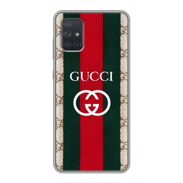 Чохол з принтом «Gucci дизайн» для Samsung Galaxy A71 (A715)