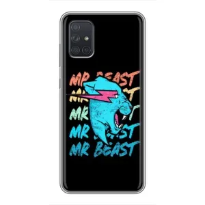Чохли Містер Біст для Самсунг Галаксі A71 (A715) (logo Mr beast)