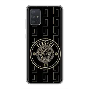 Чохли VERSACE для Самсунг Галаксі A71 (A715) (PREMIUMPrint) (Лого Версаче)