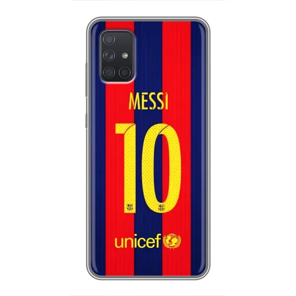 Чехол с принтом «Messi Barca 10» для Samsung Galaxy A71 (A715)