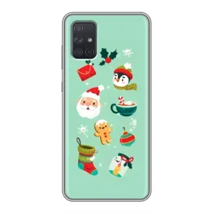 Новогодние Чехлы для Самсунг А71 (VPrint) (Настроение НГ)