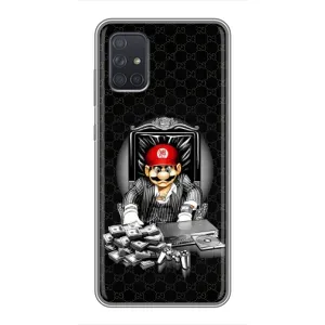 Чохли з крутими принтами для Samsung Galaxy A71 (A715) - (PREMIUMPrint) (Супер Маріо)