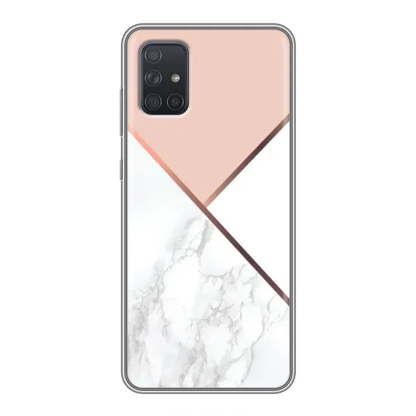 Чехол с принтом «Тройной мрамор» для Samsung Galaxy A71 (A715) Чехол с принтом «Тройной мрамор» для Samsung Galaxy A71 (A715)