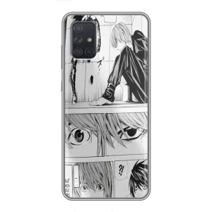 Чехлы Персонажи Аниме Наруто для Samsung Galaxy A71 (A715) (AlphaPrint) (Ягами)
