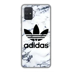 Чехлы Адидас для Samsung Galaxy A72 (AlphaPrint) (Адидас на мраморе)