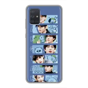 Чехлы BTS для Samsung Galaxy A72 (AlphaPrint) (Bangtan)