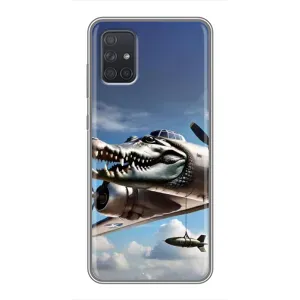 Чохол з мемом Тралалело тралала на Samsung Galaxy A72 (Бомбардіро крокоділо)