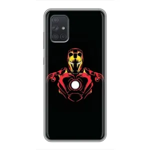Чехлы с героями Марвел Samsung Galaxy A72 (VPrint) (Человек железный)