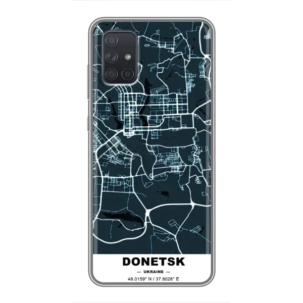 Чехол с принтом «Донецк» для Samsung Galaxy A72