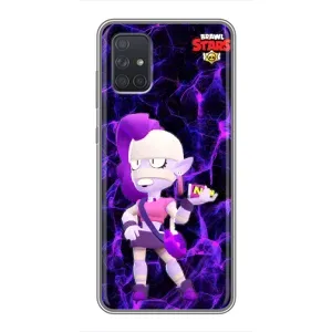 Чехлы Brawl Stars для Samsung Galaxy A72 (AlphaPrint) (Эмз Бравл Старс)