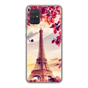 Чехол Эйфелева Башня для Samsung Galaxy A72 - (AlphaPrint) (Эйфелева Башня)