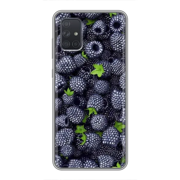 Чехол с принтом «Ежевика» для Samsung Galaxy A72