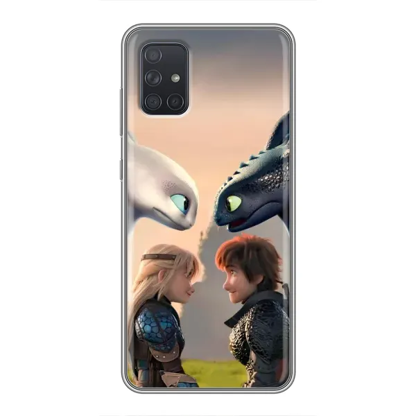 Чехол с принтом «Иккинг и Астрид» для Samsung Galaxy A72