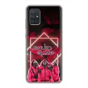 Чехол с принтом «Охранники Игра кальмара» для Samsung Galaxy A72
