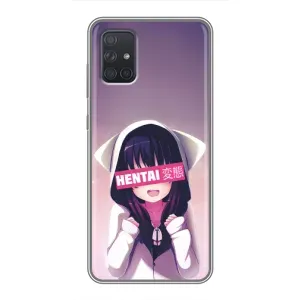 Чехлы Персонажи Аниме Наруто для Samsung Galaxy A72 (AlphaPrint) (Hentai chan)