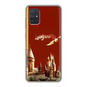 Чехлы с Гарри Поттером для Samsung Galaxy A72 (AlphaPrint) (Hogwarts)