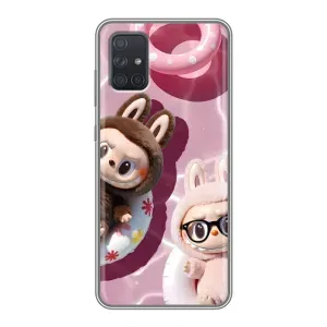 Чехол с Лабубу на Samsung Galaxy A72 (Игрушка Лабубу)