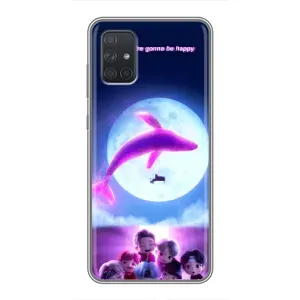 Чехлы BTS для Samsung Galaxy A72 (AlphaPrint) (КИТ BTS)