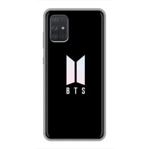 Чехлы BTS для Samsung Galaxy A72 (AlphaPrint) (Лого BTS)