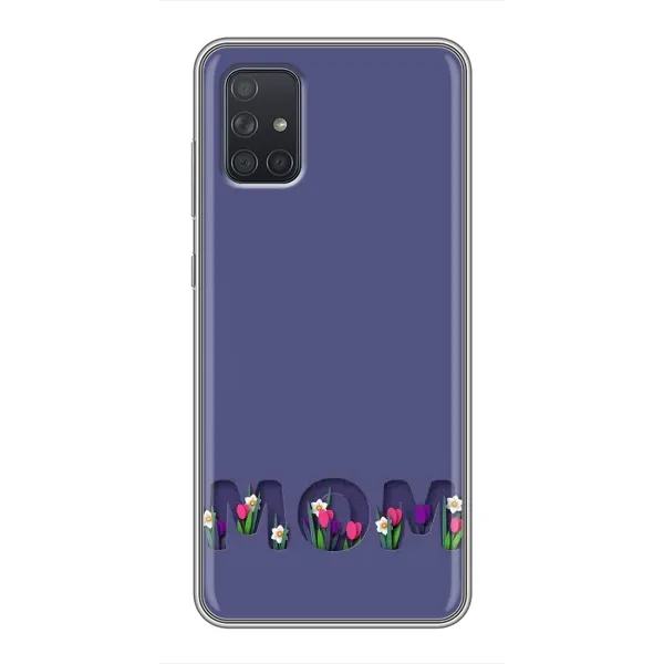 Чохол з принтом «Мама в квітах» для Samsung Galaxy A72