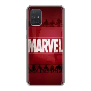 Чехол МАРВЕЛ для Самсунг А72 (AlphaPrint) (MARVEL)